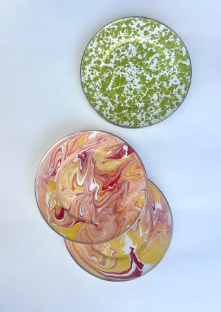 Enamelware toast plates