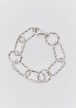 Marissa Zeising - twist bracelet - sterling silver
