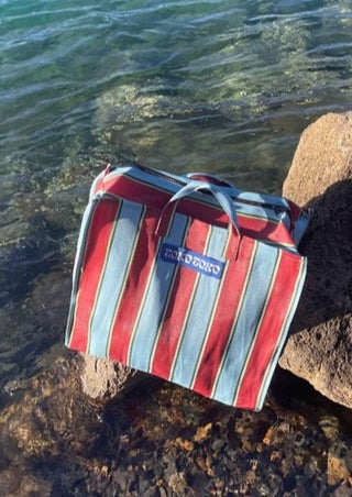 Toko Toko Travel Bag- red and blue
