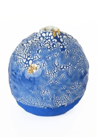 Tess King Ceramics - Pearl Vase (Blue)